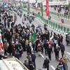 مشارکت کارکنان بانک کشاورزی در راهپیمایی خودرویی و موتوری یوم الله ۲۲ بهمن