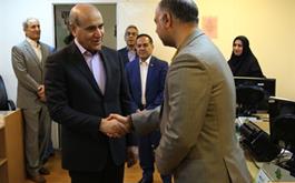 دیدار نورزوی مدیرعامل بانک کشاورزی با کارکنان مدیریت تهران بزرگ