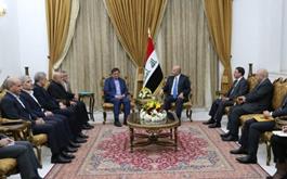 دیدار رئیس کل بانک مرکزی با رئیس جمهور عراق