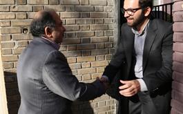 دیدار مدیرعامل بانک کشاورزی با خانواده شهید همدانی