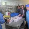اولین صید محصول پروژه پرورش ماهی در قفس استان بوشهر با حضور مدیرعامل بانک کشاورزی     