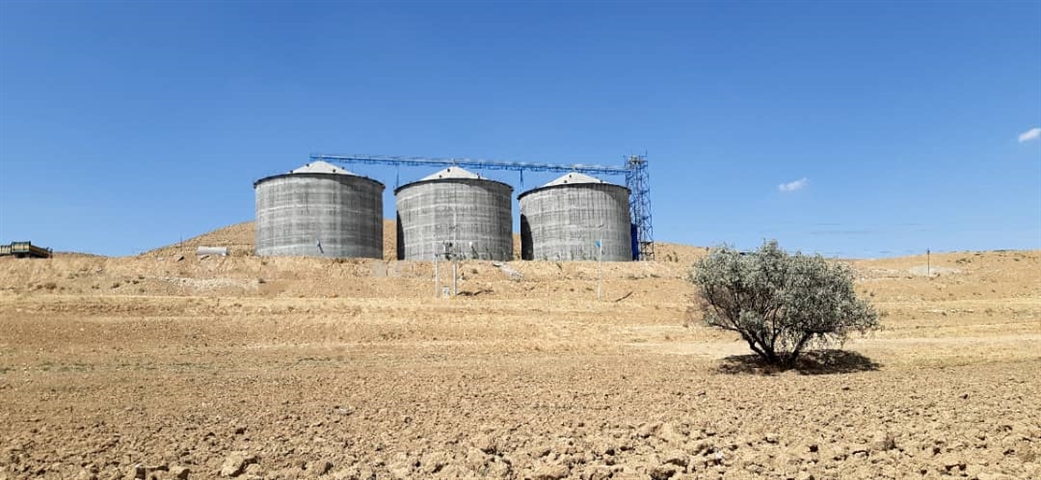 پویش خبری ویژه دهه فجر / بهره برداری از سیلوی 20 هزار تنی ذخیره غلات  با حمایت بانک کشاورزی در استان كردستان