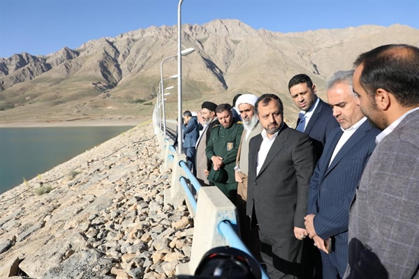در بیست و پنجمین سفر استانی رئیس جمهور انجام شد؛بازدید وزیر اقتصاد از سد مخزنی باغكل خوانسار