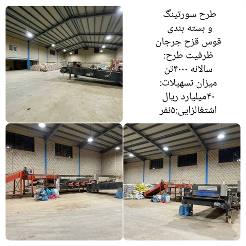احداث و بهره‌برداری از یک واحدسورتینگ سبزی و صیفی با مشارکت ۴۰میلیارد ریالی بانک کشاورزی استان گلستان