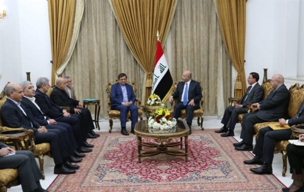 دیدار رئیس کل بانک مرکزی با رئیس جمهور عراق