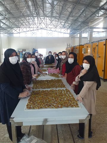 افتتاح واحد بسته بندی و تولید میوه خشک در استان مازندران با حمایت بانک کشاورزی