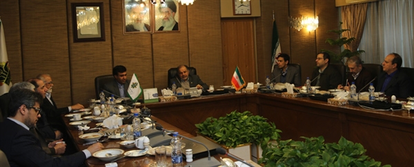 دیدار مدیران پردیس کشاورزی و منابع طبیعی دانشگاه تهران با مدیر عامل بانک کشاورزی